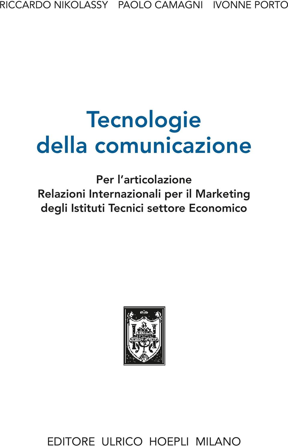 Relazioni Internazionali per il Marketing degli