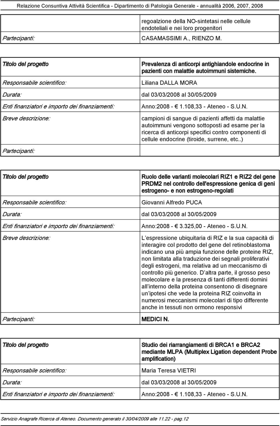 campioni di sangue di pazienti affetti da malattie autoimmuni vengono sottoposti ad esame per la ricerca di anticorpi specifici contro componenti di cellule endocrine (tiroide, surrene, etc.