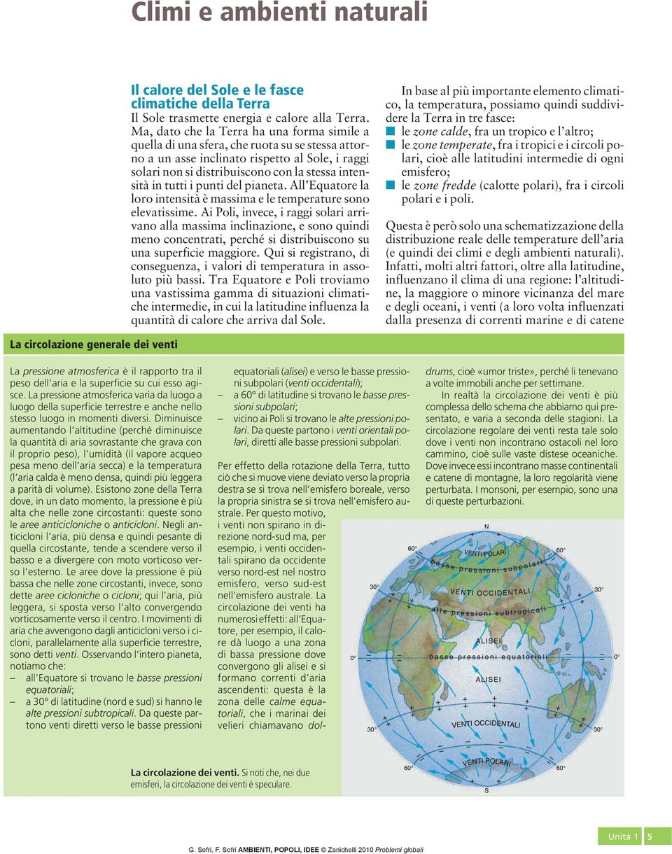 tutti i punti del pianeta. All Equatore la loro intensità è massima e le temperature sono elevatissime.