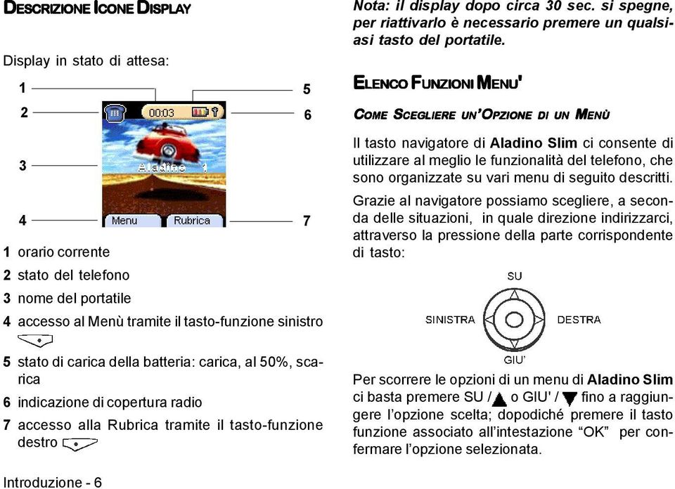 si spegne, per riattivarlo è necessario premere un qualsiasi tasto del portatile.