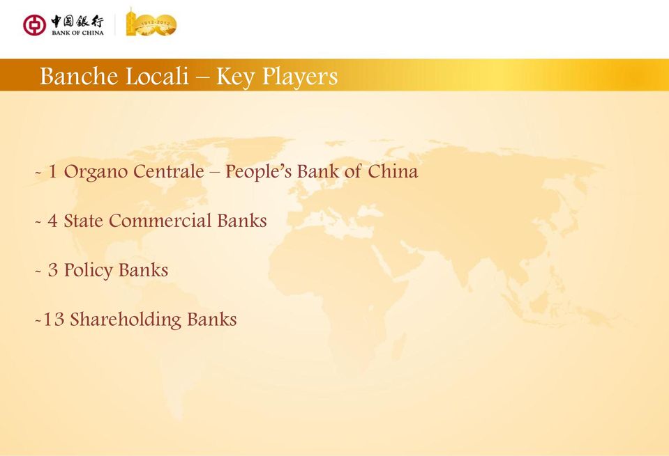 China - 4 State Commercial Banks