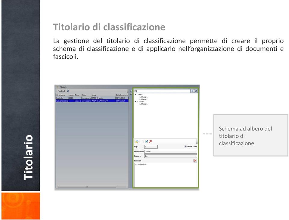 classificazione e di applicarlo nell organizzazione di