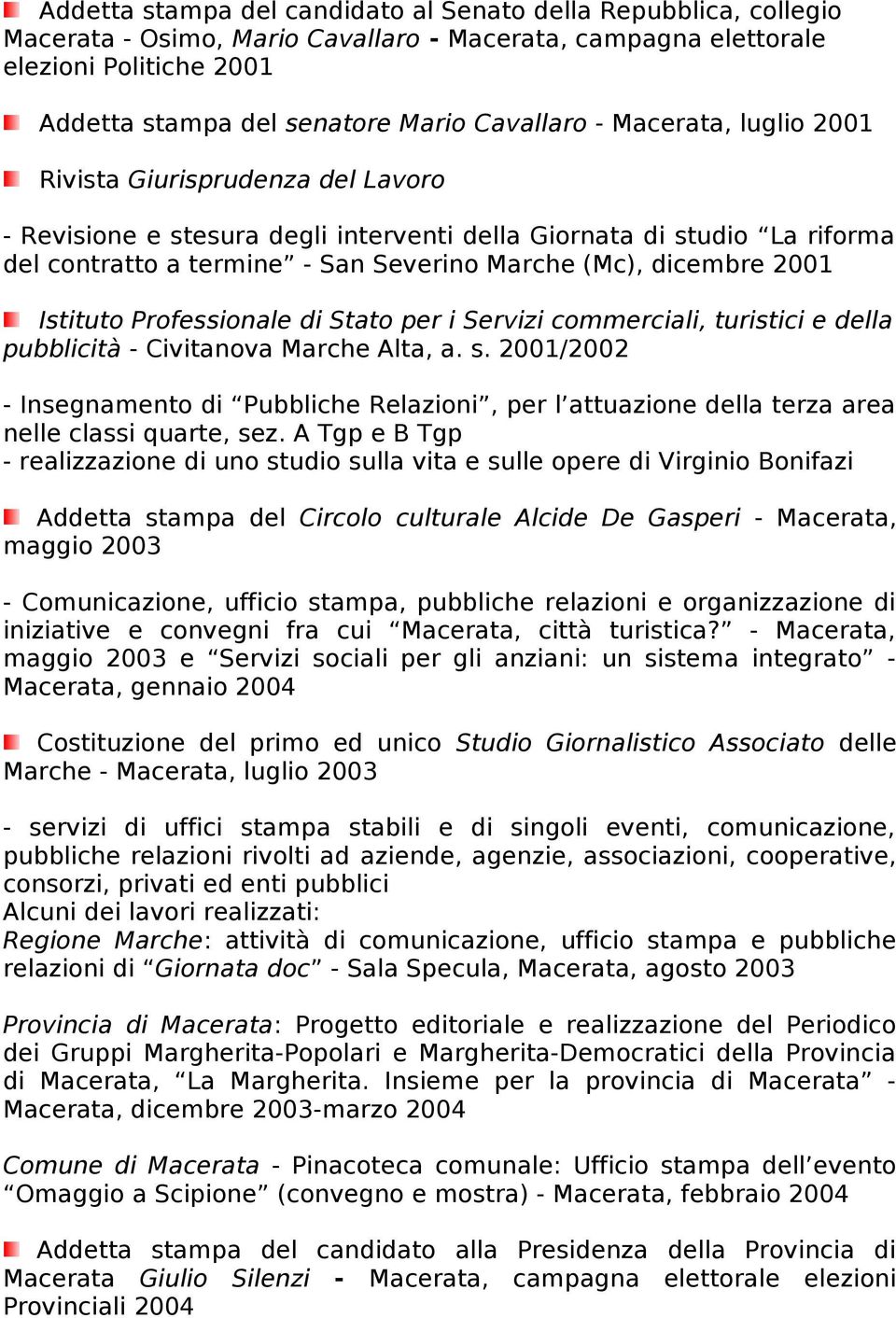 Istituto Professionale di Stato per i Servizi commerciali, turistici e della pubblicità - Civitanova Marche Alta, a. s.