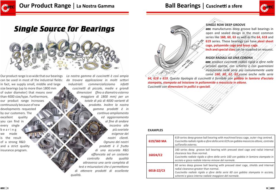 Furthermore, our product range increases continuously because of new developments requested by our customers.