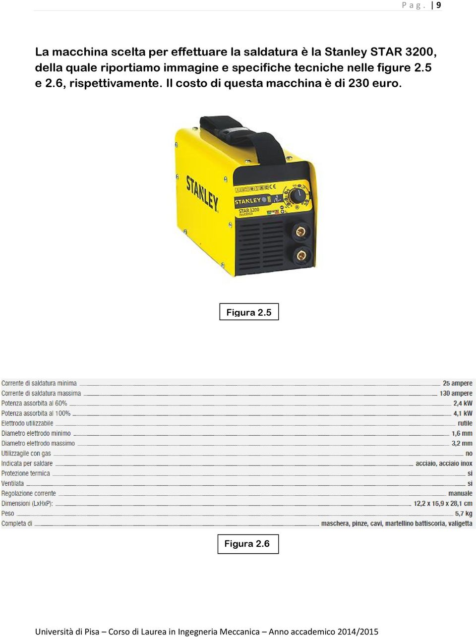 Stanley STAR 3200, della quale riportiamo immagine e