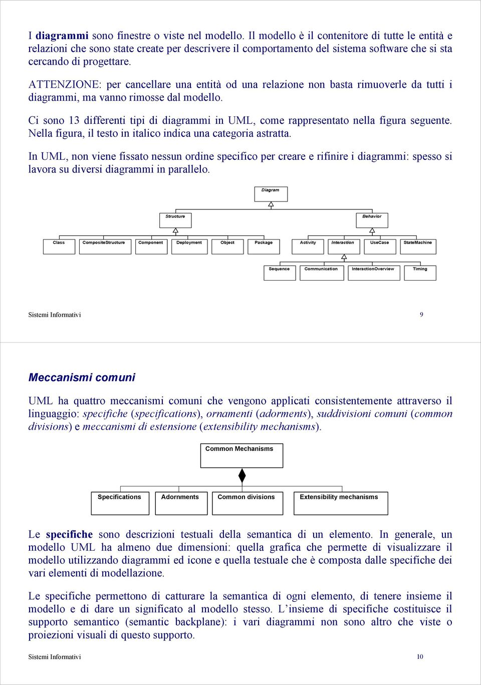 ATTENZIONE: per cancellare una entità od una relazione non basta rimuoverle da tutti i diagrammi, ma vanno rimosse dal modello.