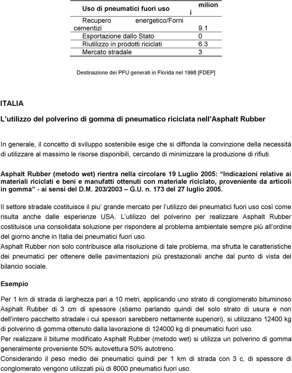 sostenibile esige che si diffonda la convinzione della necessità di utilizzare al massimo le risorse disponibili, cercando di minimizzare la produzione di rifiuti.