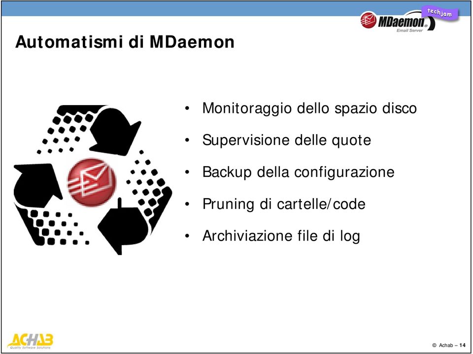 Backup della configurazione Pruning di