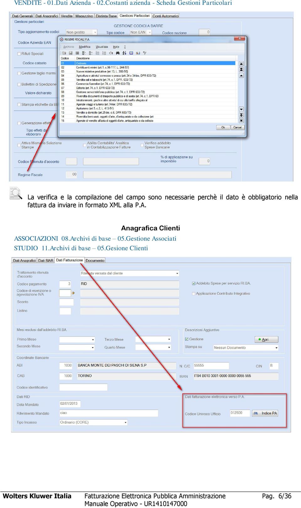 perchè il dato è obbligatorio nella fattura da inviare in formato XML alla P.A.