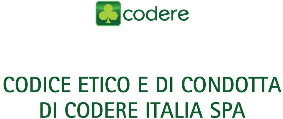 CONDOTTA DI