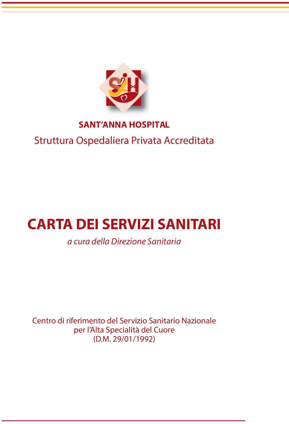 Direzione Sanitaria Centro di riferimento del Servizio