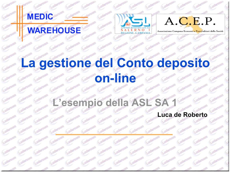 on-line L esempio