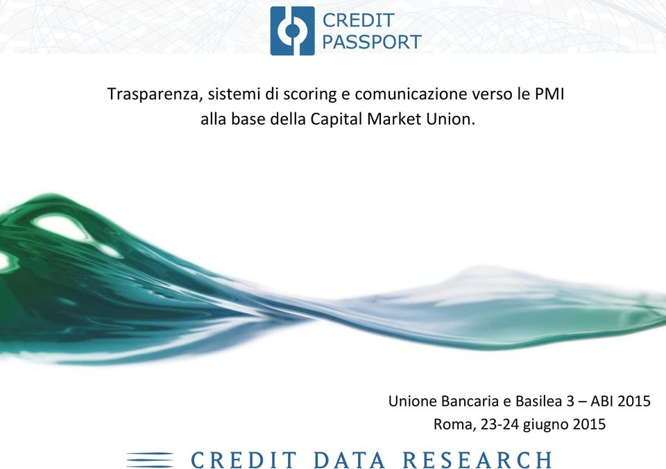 CREDIT DATA RESEARCH COLOUR LOGO --- 2013 Unione