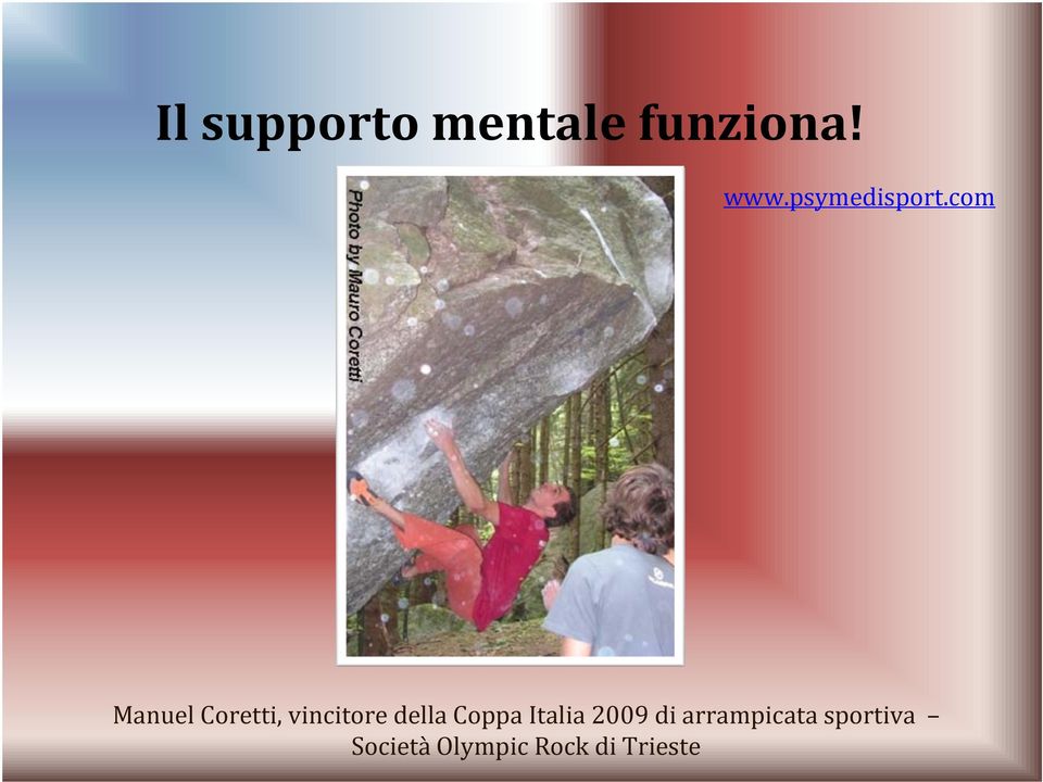 Coppa Italia 2009 di arrampicata