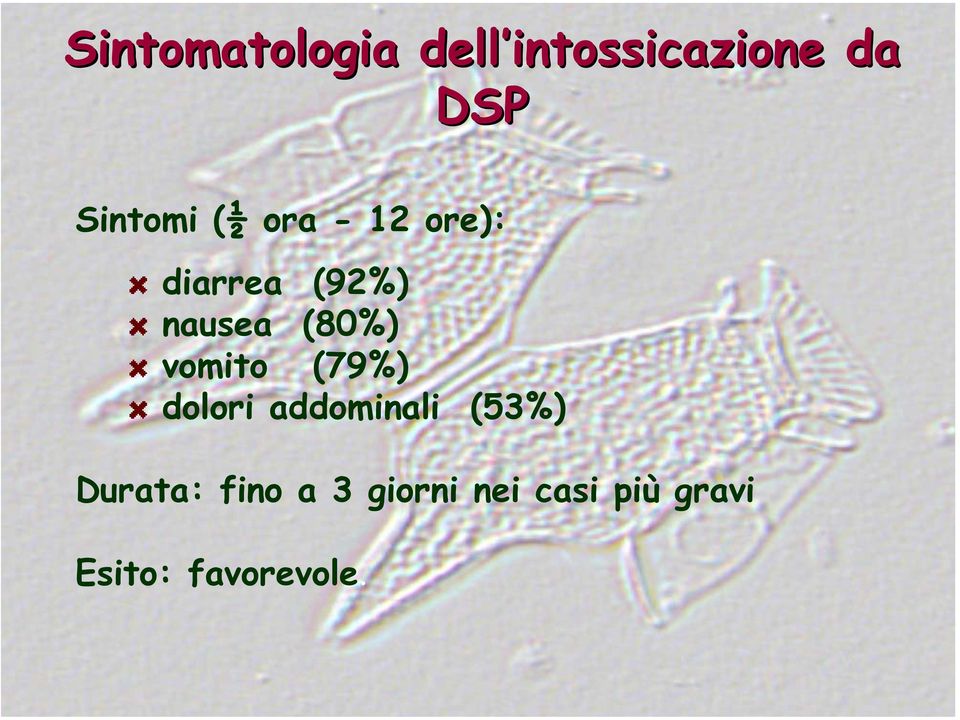 (80%) vomito (79%) dolori addominali (53%)