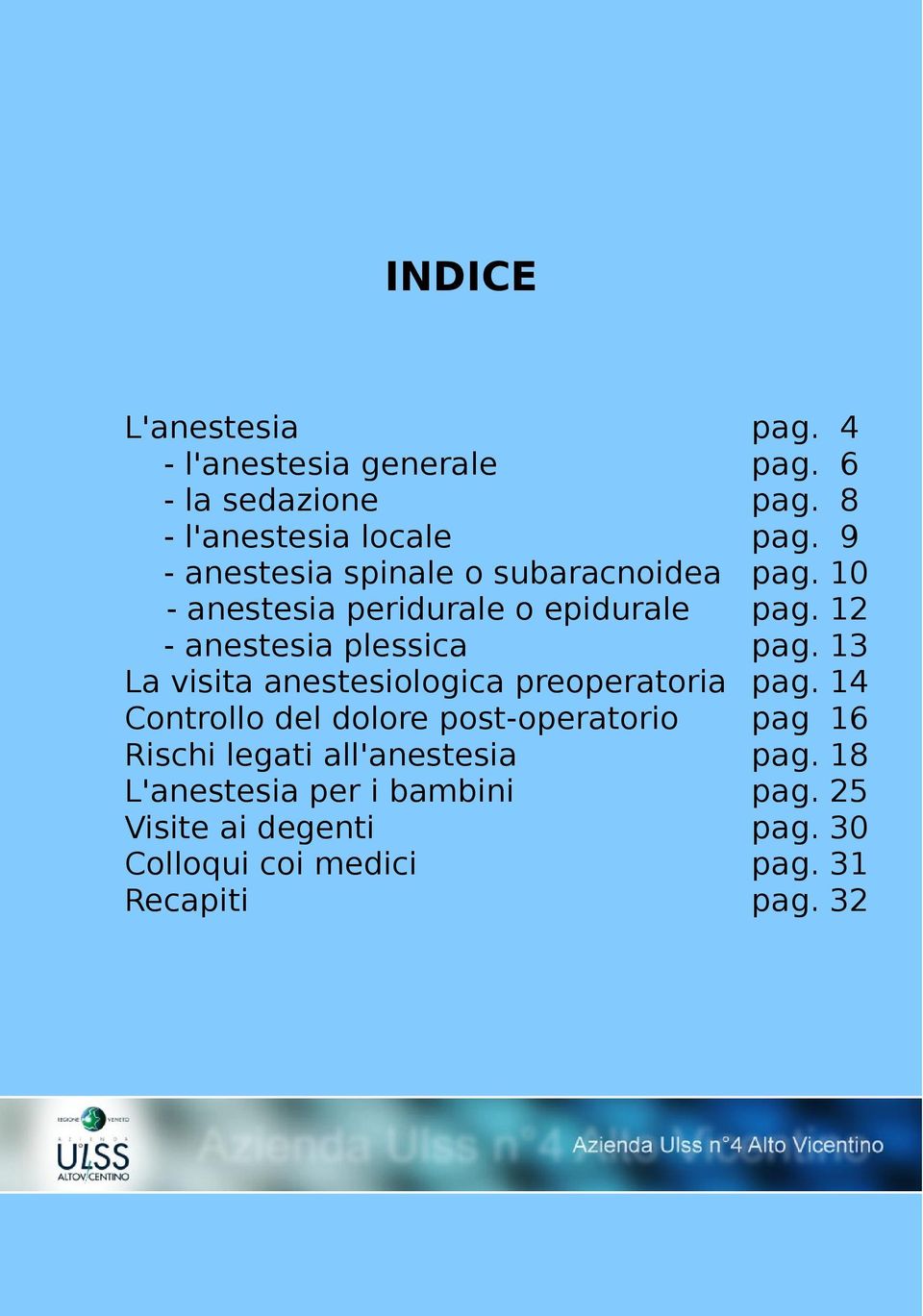 13 La visita anestesiologica preoperatoria pag.