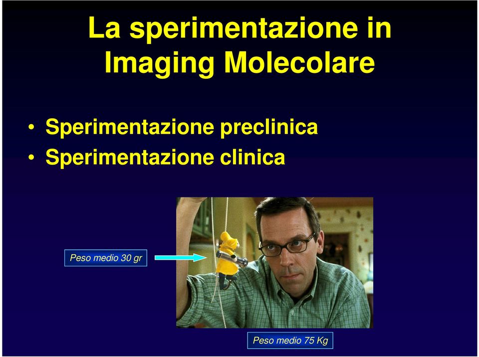 preclinica Sperimentazione