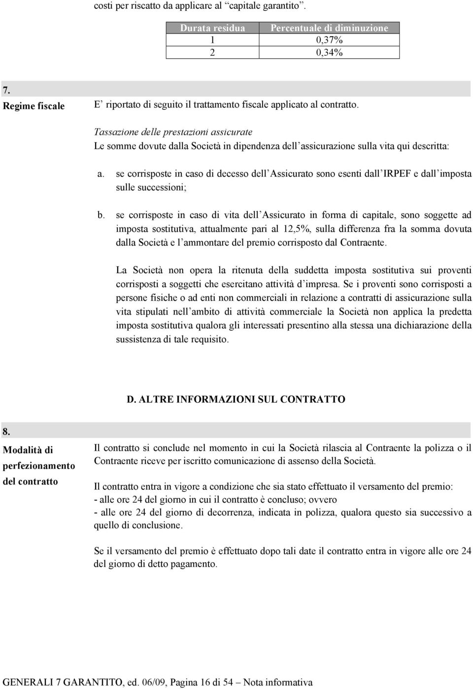 se corrisposte in caso di decesso dell Assicurato sono esenti dall IRPEF e dall imposta sulle successioni; b.