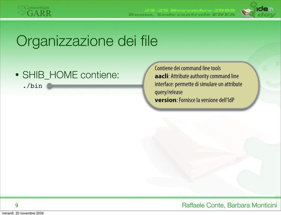 authority command line interface: permette di simulare