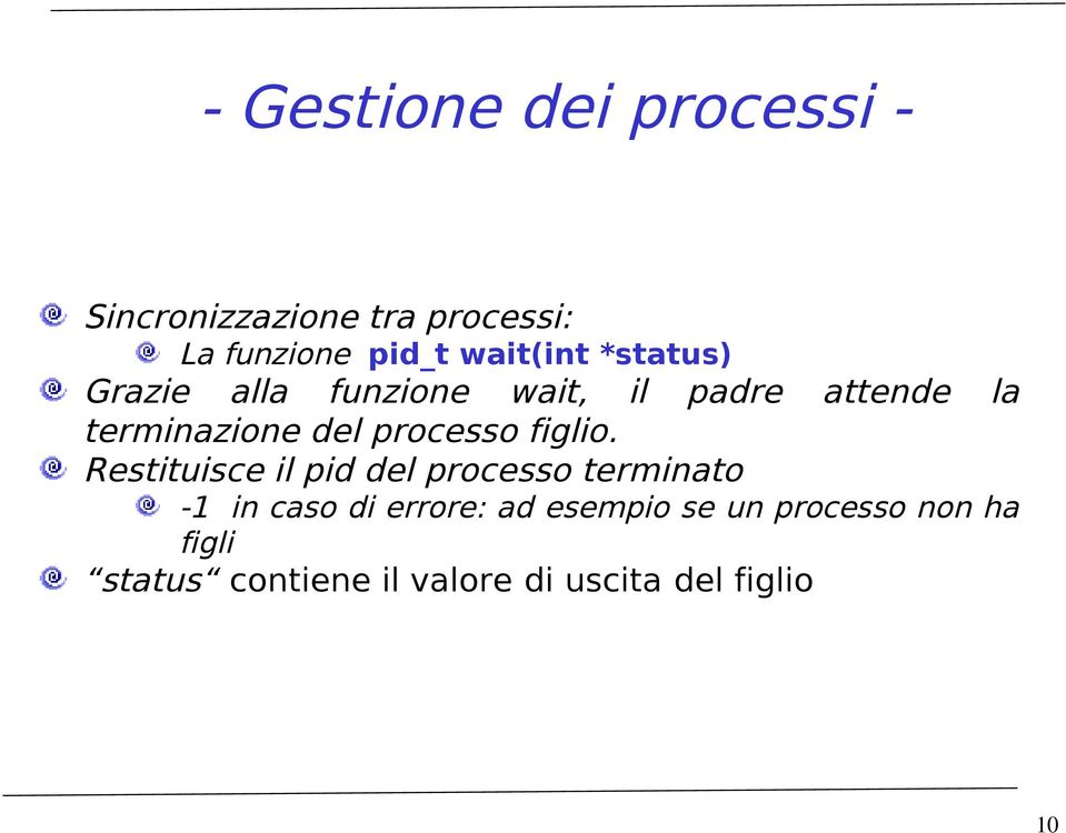 processo figlio.