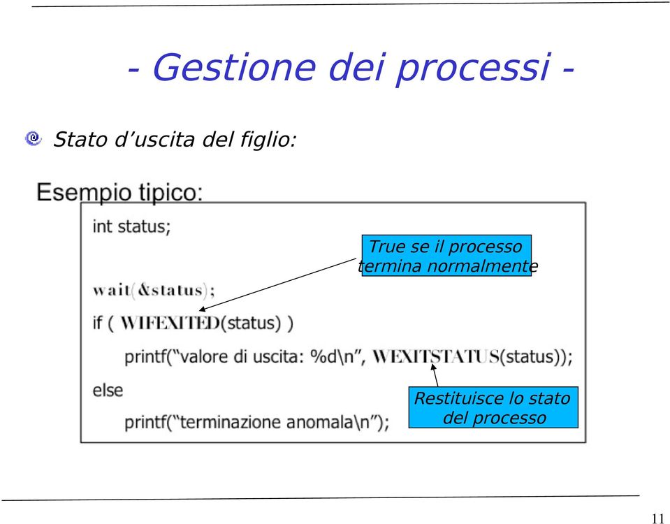 processo termina normalmente