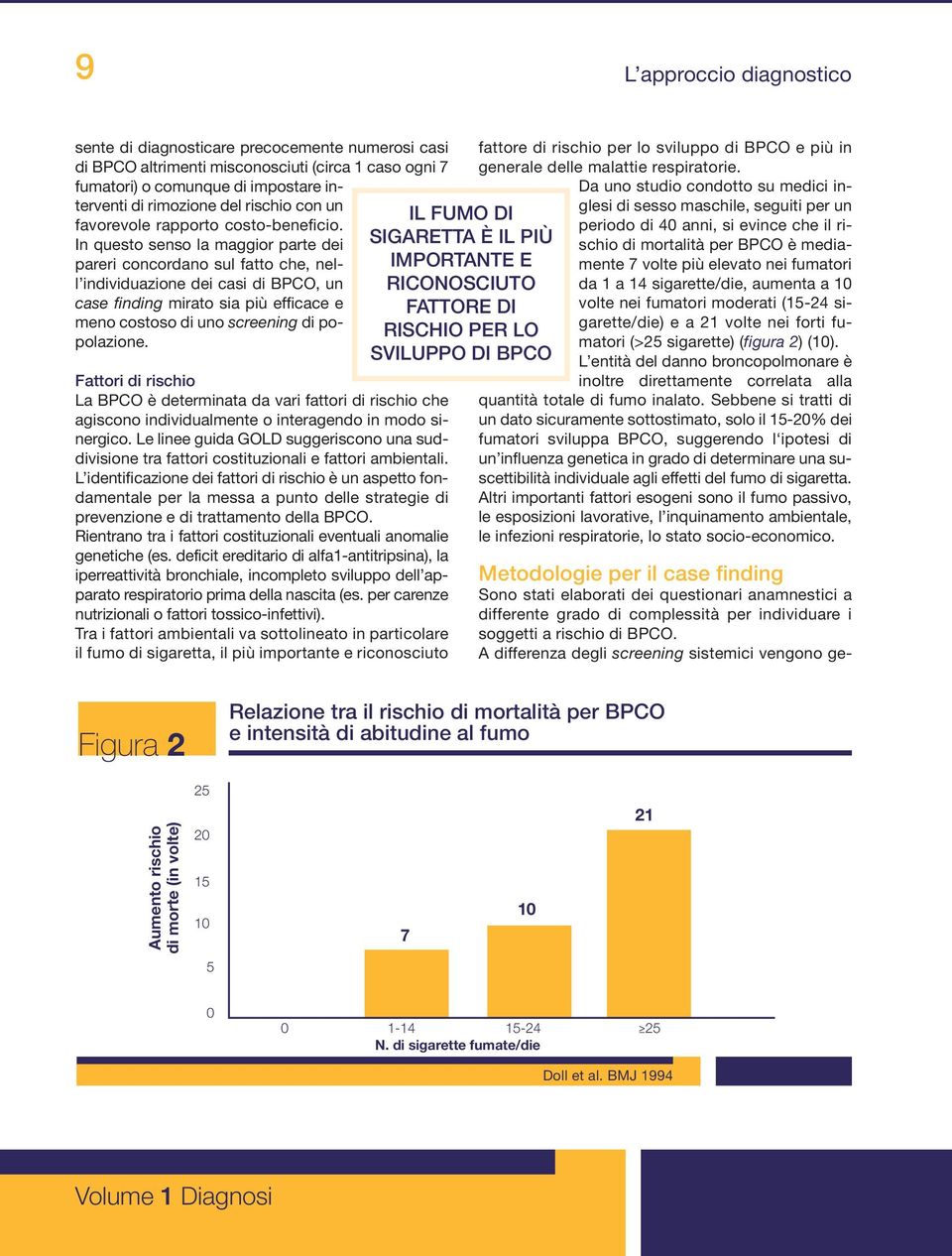 In questo senso la maggior parte dei pareri concordano sul fatto che, nell individuazione dei casi di BPCO, un case finding mirato sia più efficace e meno costoso di uno screening di popolazione.