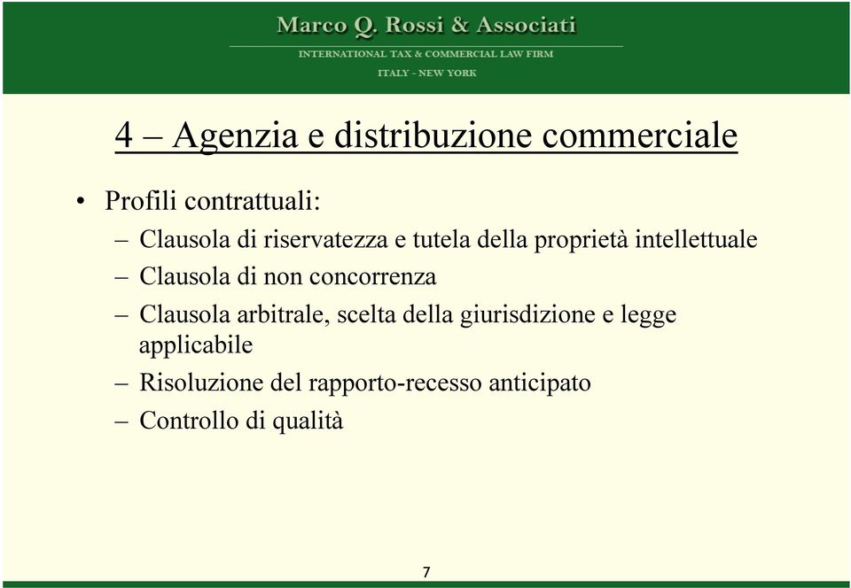 concorrenza Clausola arbitrale, scelta della giurisdizione e legge