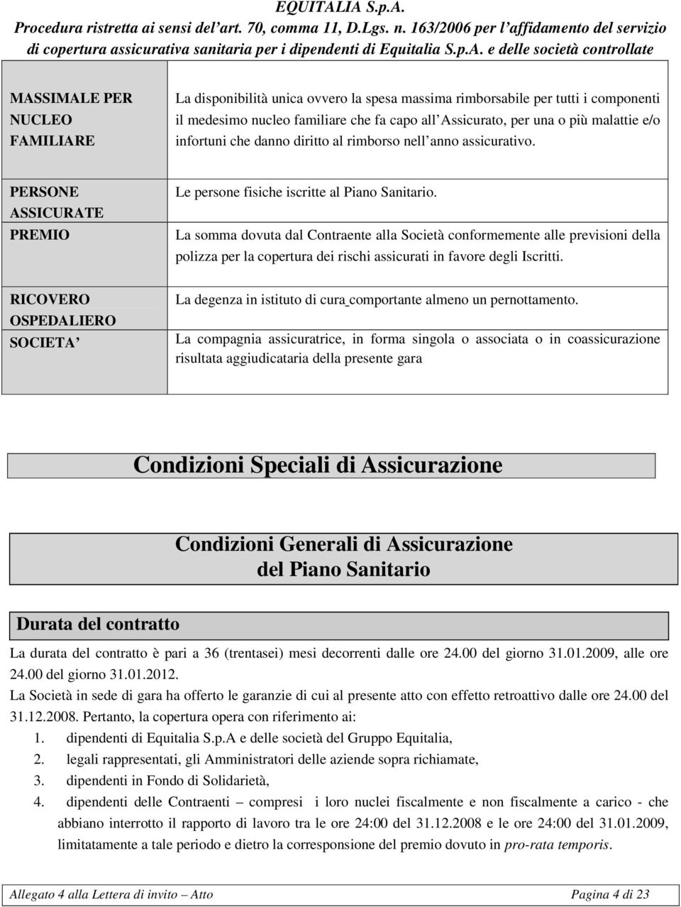 La somma dovuta dal Contraente alla Società conformemente alle previsioni della polizza per la copertura dei rischi assicurati in favore degli Iscritti.