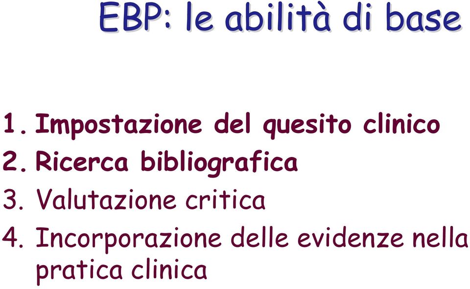 Ricerca bibliografica 3.