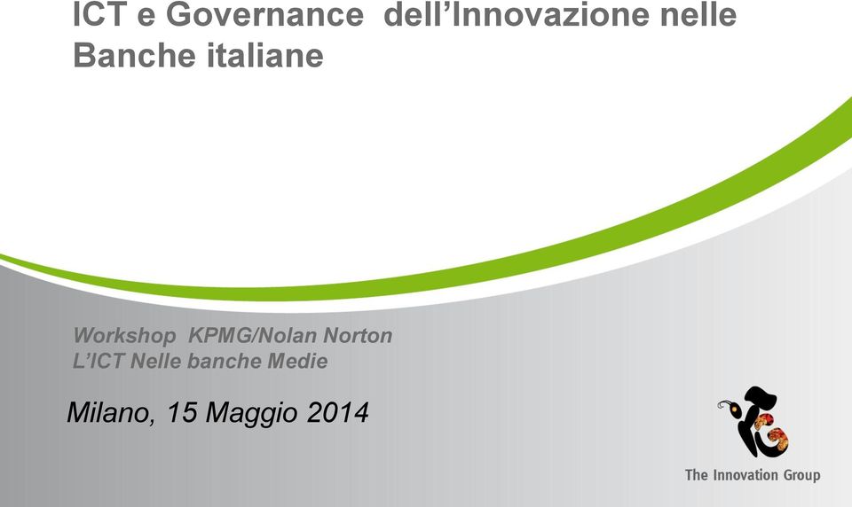 italiane Workshop KPMG/Nolan