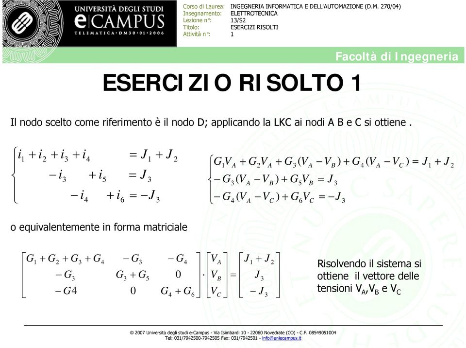 TCA E DELL'AUTOMA