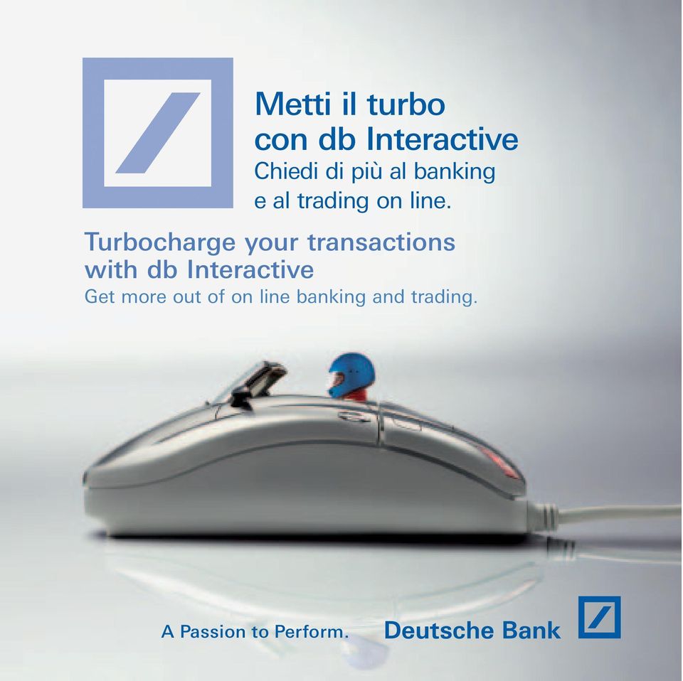 Turbocharge your transactions with db Interactive