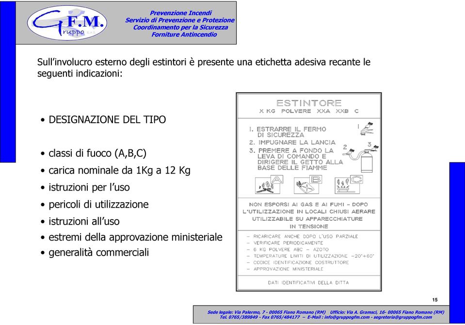 carica nominale da 1Kg a 12 Kg istruzioni per l uso pericoli di utilizzazione