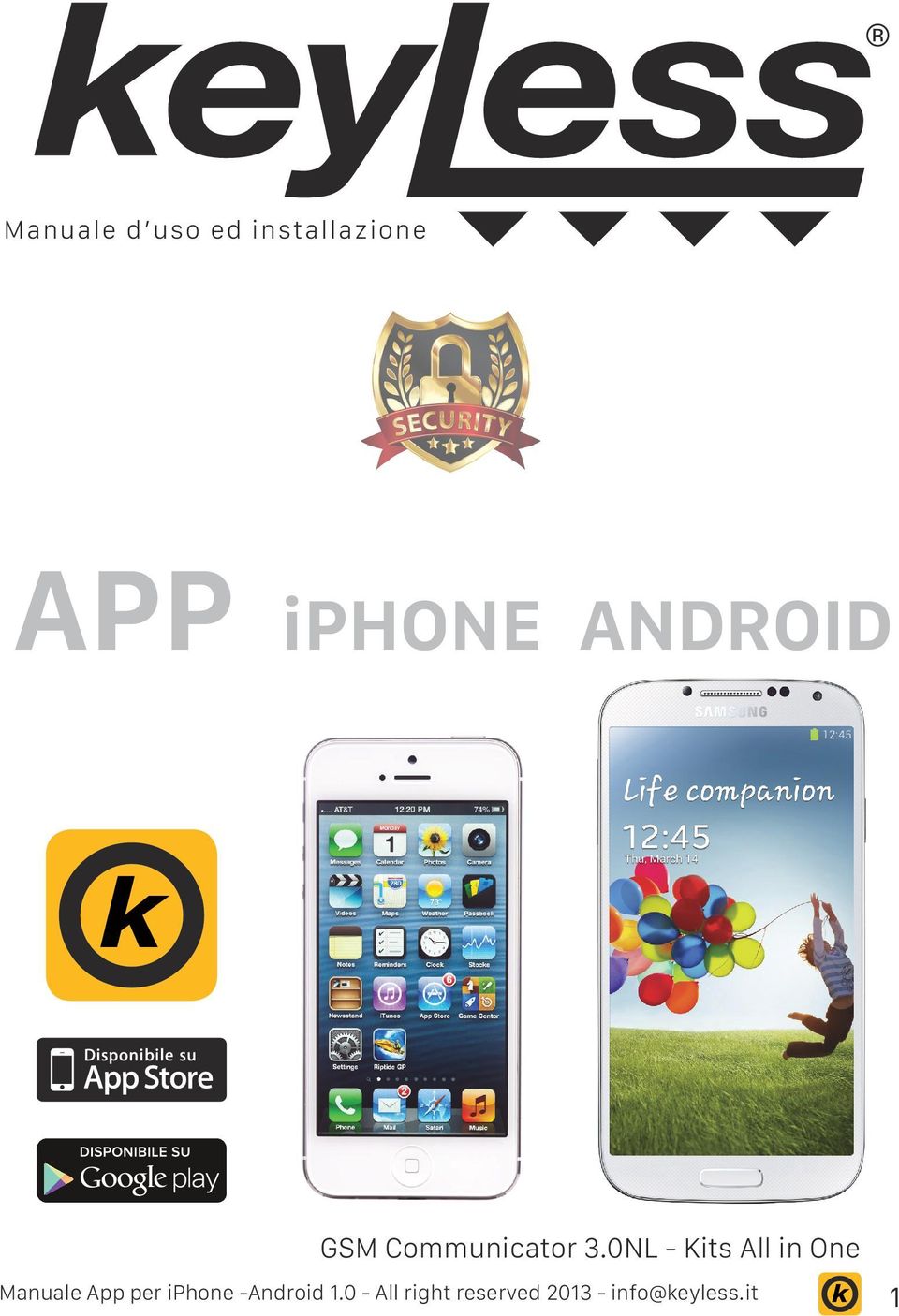 NL - Kits All in One Manuale App per