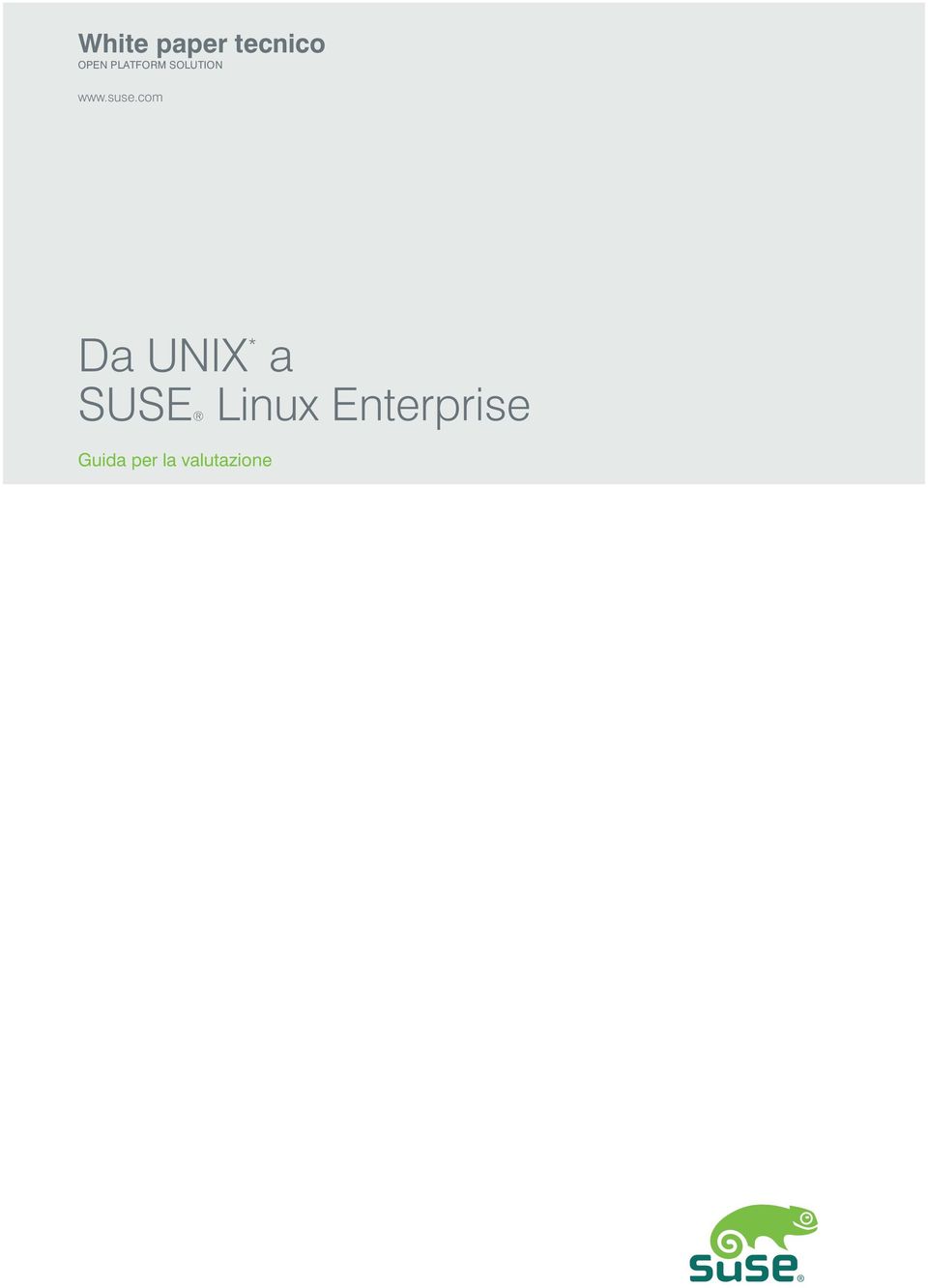 * a SUSE Linux Enterprise