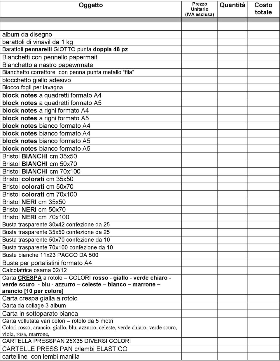 notes a righi formato A4 block notes a righi formato A5 block notes bianco formato A4 block notes bianco formato A4 block notes bianco formato A5 block notes bianco formato A5 Bristol BIANCHI cm