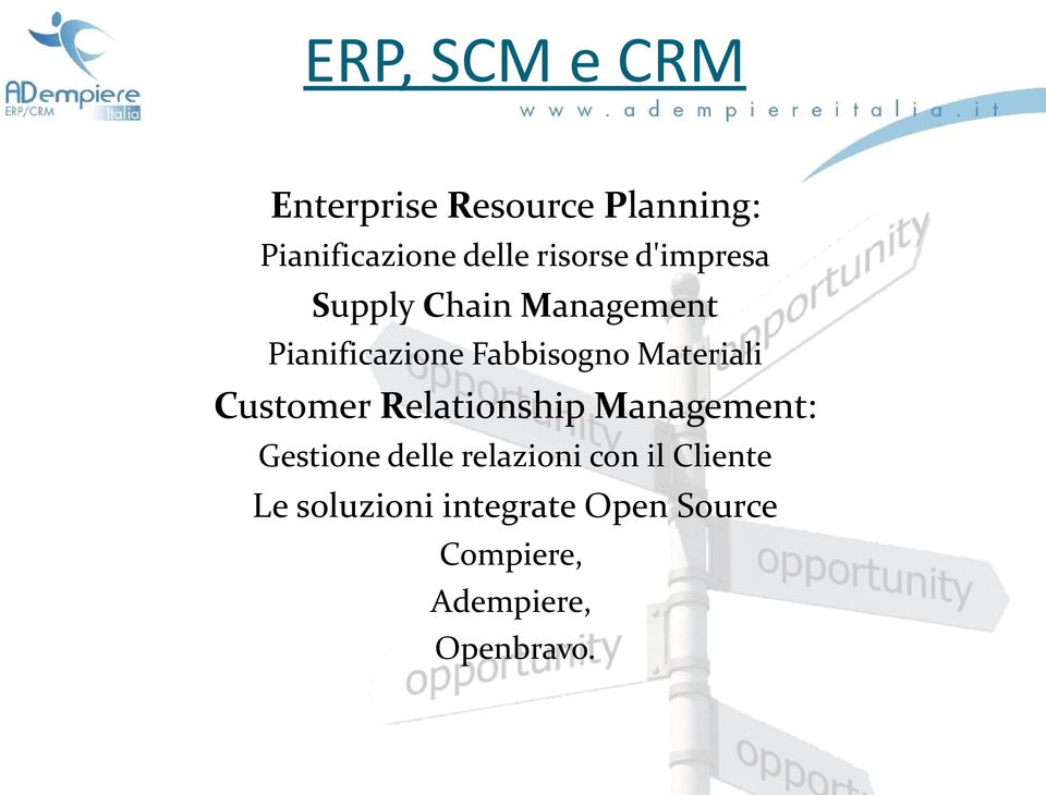 Materiali Customer Relationship Management: Gestione delle relazioni