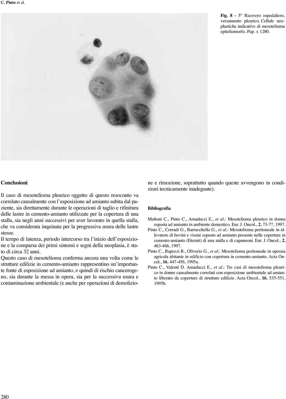 rifinitura delle lastre in cemento-amianto utilizzate per la copertura di una stalla, sia negli anni successivi per aver lavorato in quella stalla, che va considerata inquinata per la progressiva