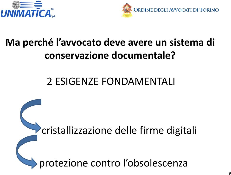 2 ESIGENZE FONDAMENTALI cristallizzazione