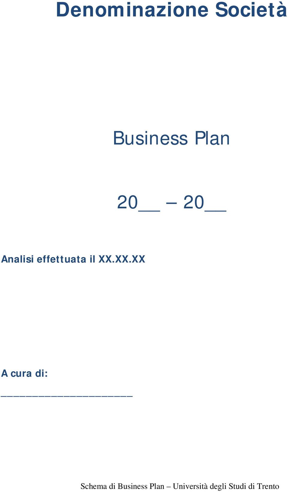 XX.XX.XX A cura di: Schema di