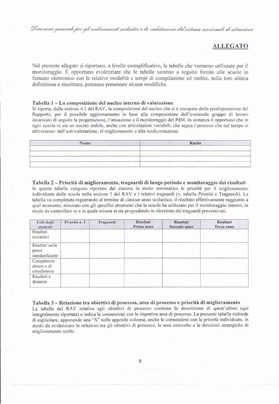 e modalità e tempi di compilazione ed inoltre, nella loro ultima definizione e rissrittura. potranno presentare alcune modifiche.