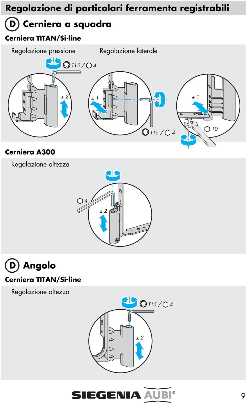 Cerniera A300 D Angolo