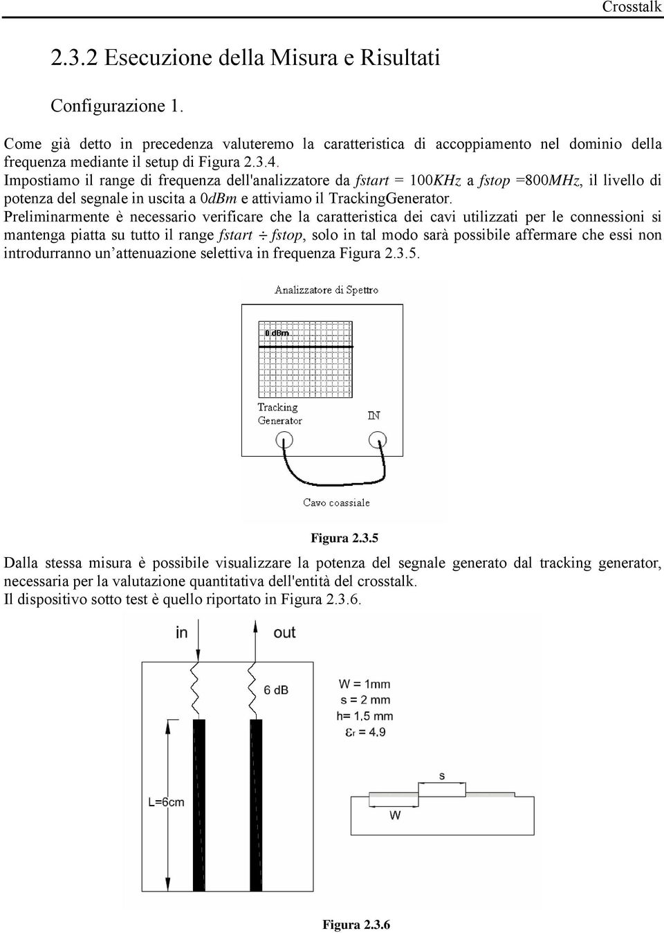 Preliminarmente è necessario verificare che la caratteristica dei cavi utilizzati per le connessioni si mantena piatta su tutto il rane fstart fstop, solo in tal modo sarà possibile affermare che