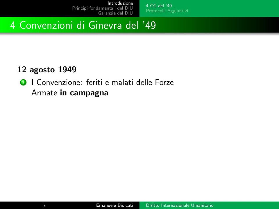 Convenzione: feriti e malati delle Forze Armate