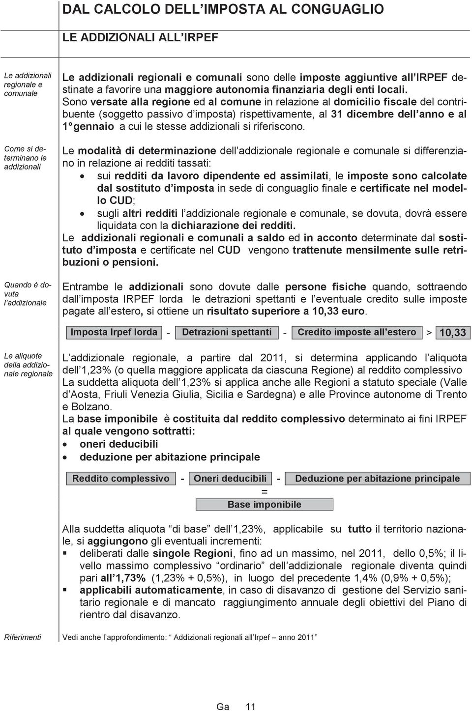 Sono versate alla regione ed al comune in relazione al domicilio fiscale del contribuente (soggetto passivo d imposta) rispettivamente, al 31 dicembre dell anno e al 1 gennaio a cui le stesse