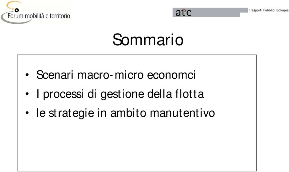 processi di gestione della