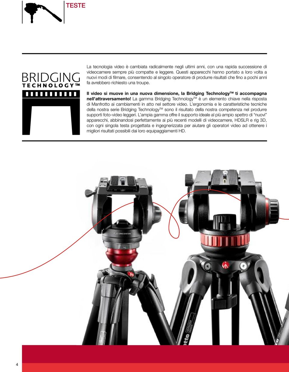 Il video si muove in una nuova dimensione, la Bridging Technology TM ti accompagna nell attraversamento!