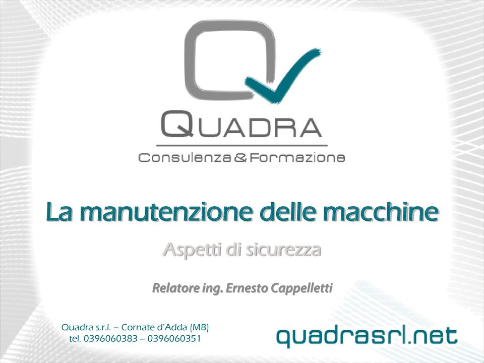 sicurezza Quadra s.r.l.