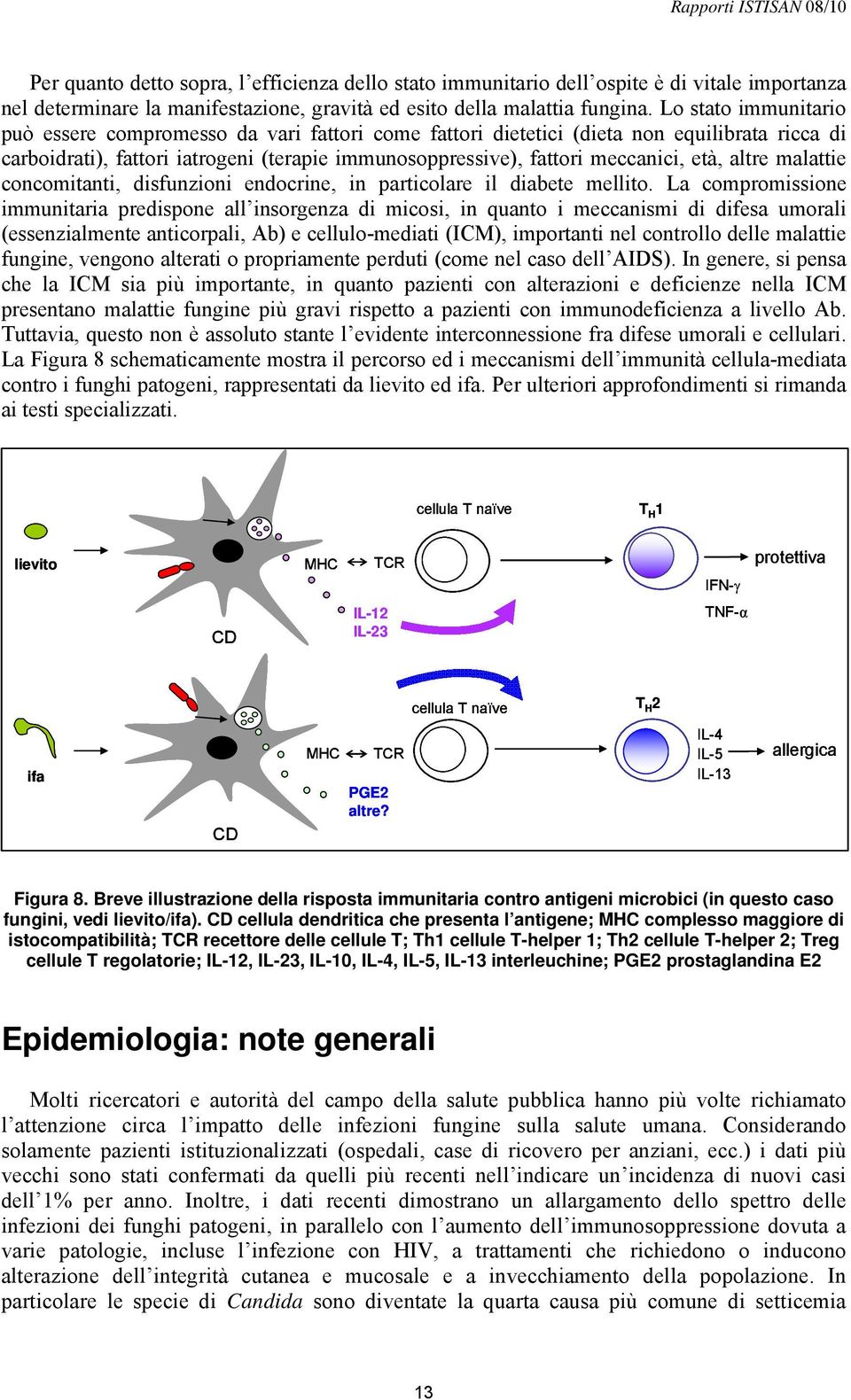 altre malattie concomitanti, disfunzioni endocrine, in particolare il diabete mellito.