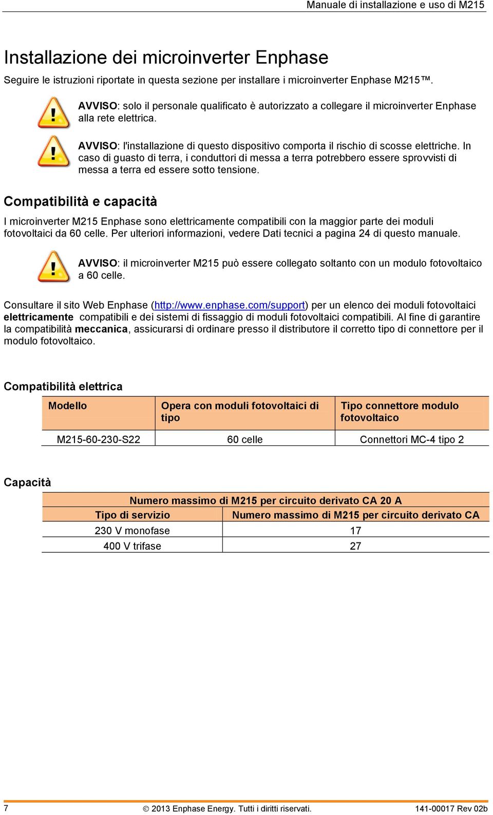 In caso di guasto di terra, i conduttori di messa a terra potrebbero essere sprovvisti di messa a terra ed essere sotto tensione.